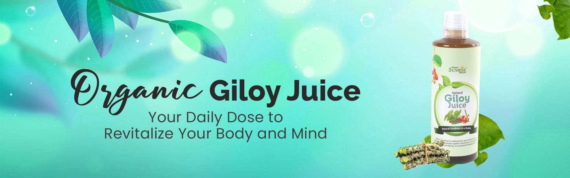 Sunrise Organic Giloy Juice