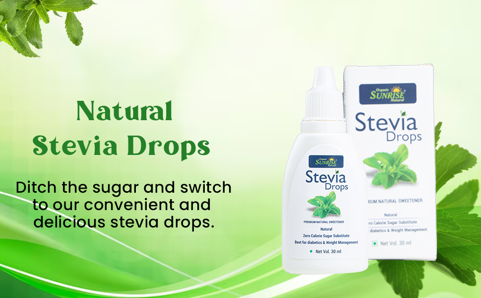 Organic Natural Stevia Drops