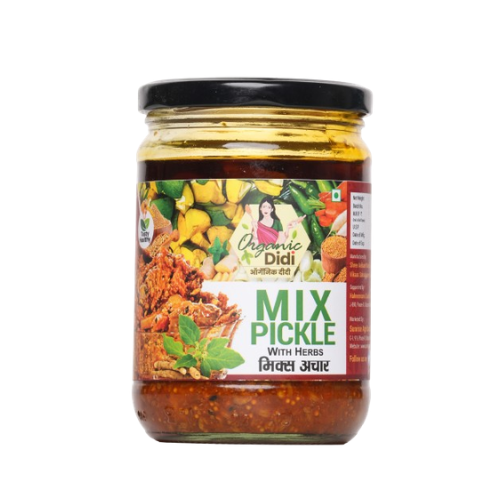 Mix Pickle with Herbs – 100 Natural & Traditional Taste | Sunrise Agriland