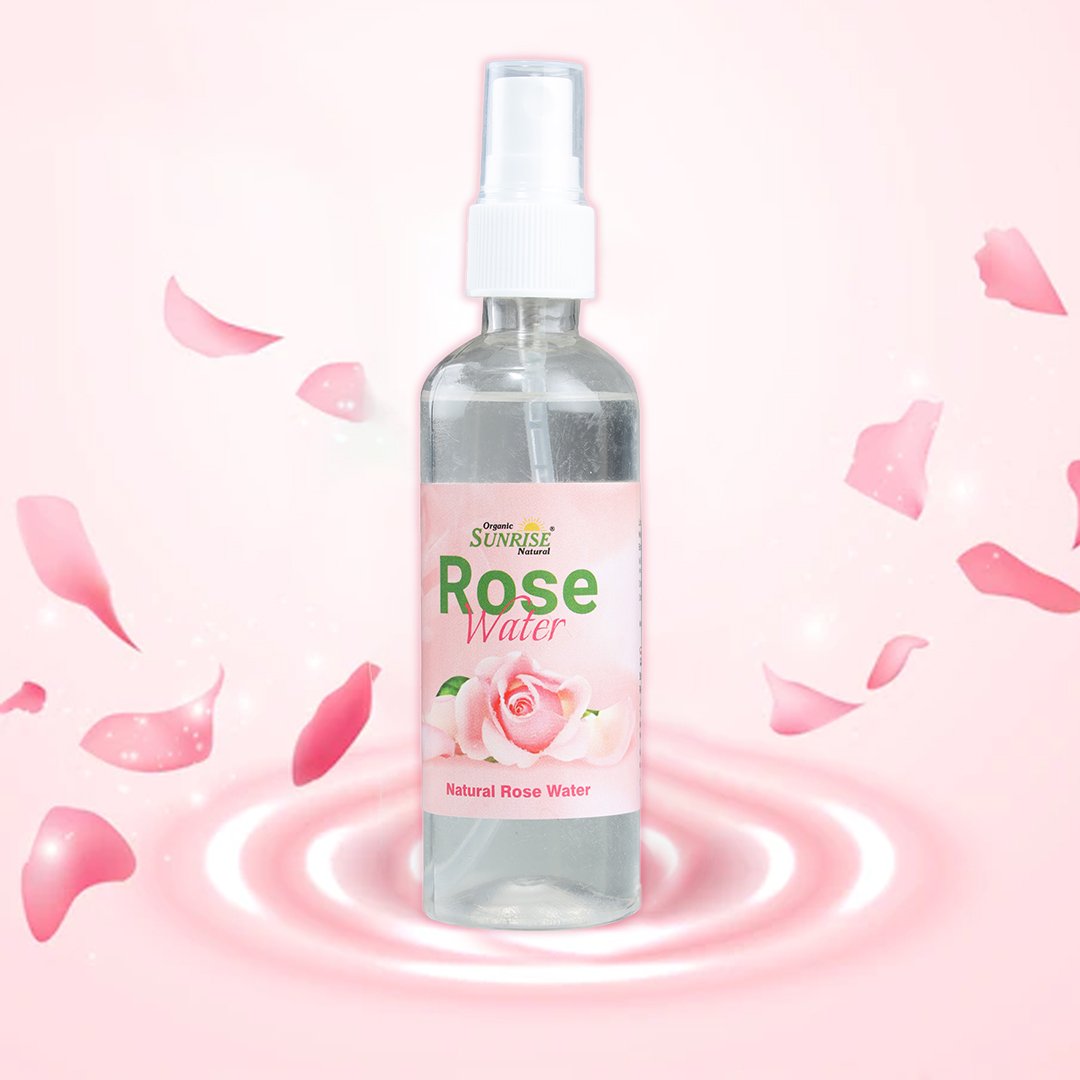 Rose Water Toner – Natural Skin Hydration, Glow & Pore Tightening Mist | Sunrise Agriland