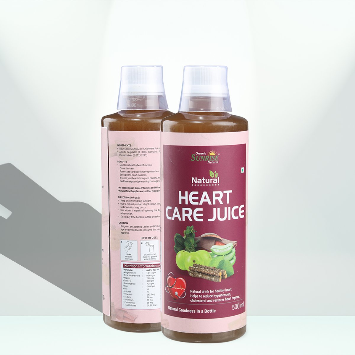 Heart Care Juice – Ayurvedic Heart Health & Cholesterol Support Drink | Sunrise Agriland