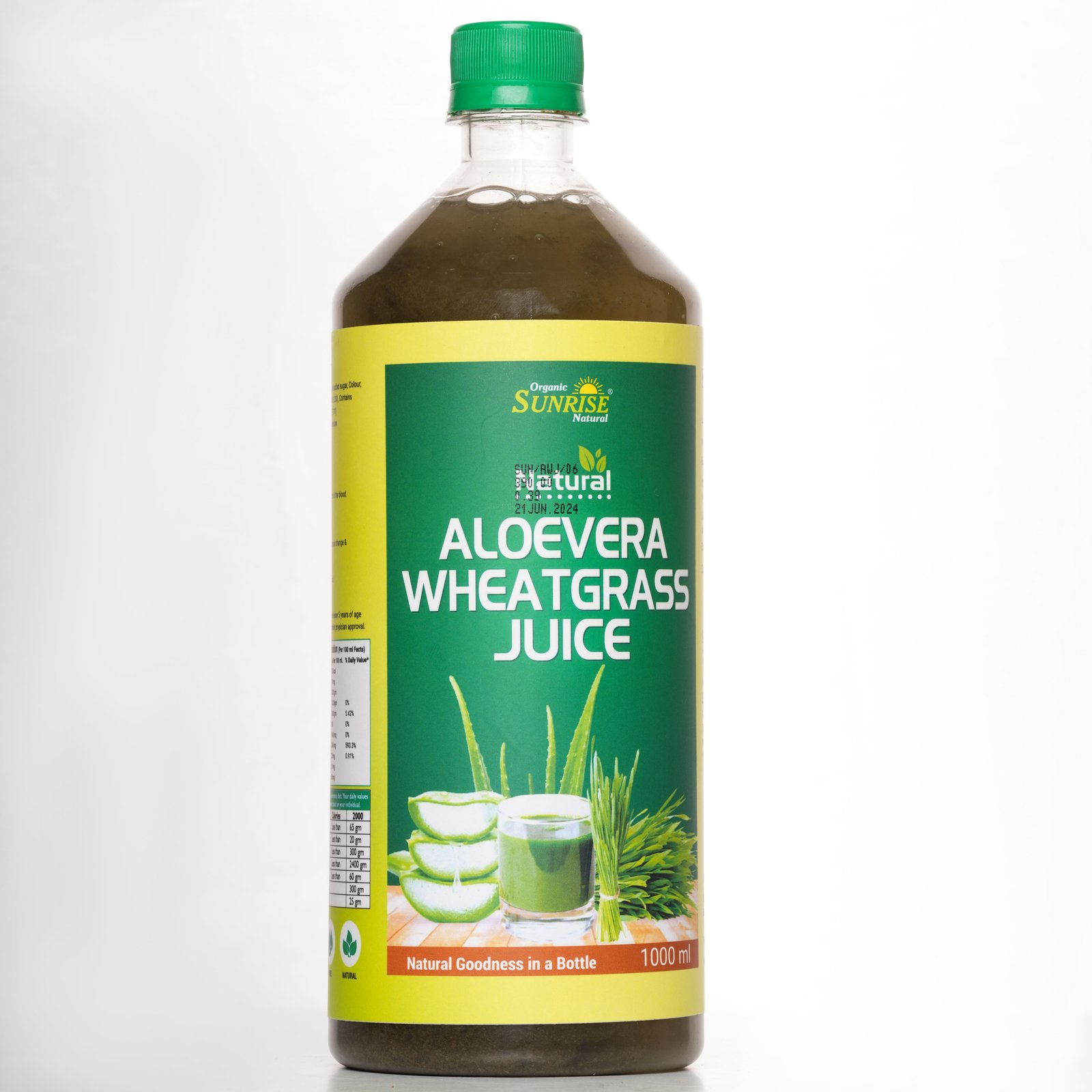 Aloe Vera Wheat Grass Juice – Natural Detox & Blood Purifier Drink for Energy & Wellness | Sunrise A