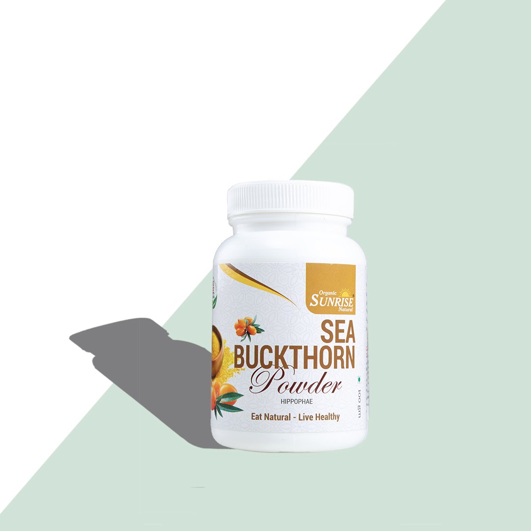 Sea Buckthorn Powder – Skin Glow, Immunity & Anti-Aging Support | Sunrise Agriland