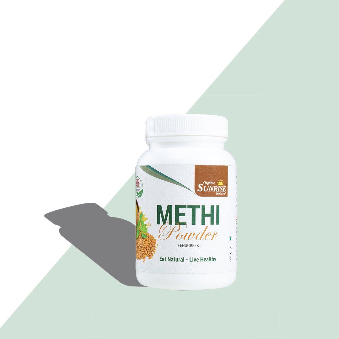 Methi Powder – Digestion, Sugar Balance & Metabolism Support | Sunrise Agriland