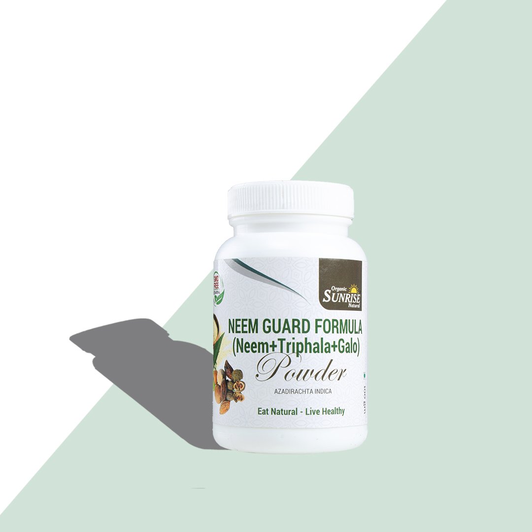 Neem Powder – Ayurvedic Blood Purifier, Skin Detox & Acne Care | Sunrise Agriland