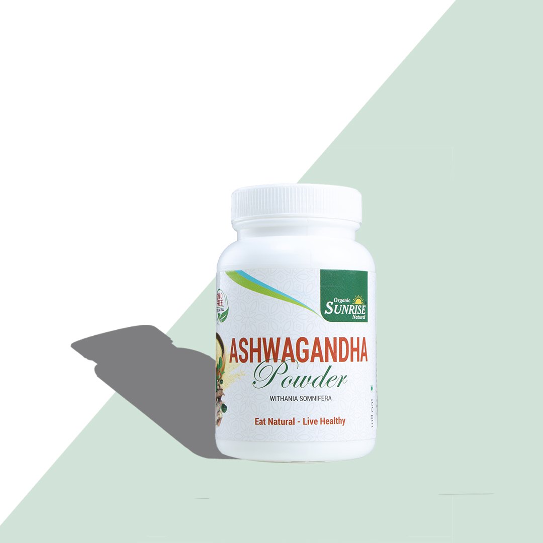 Ashwagandha Root Powder – Ayurvedic Stress Relief & Energy Booster for Strength & Sleep | Sunrise Ag