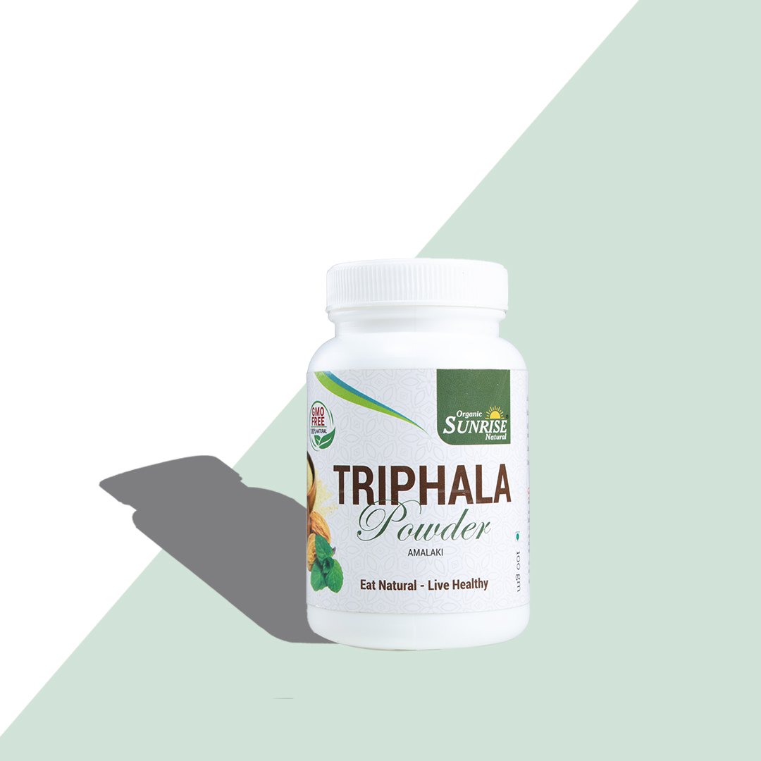 Triphala Powder – Ayurvedic Gut Cleanse & Digestive Detox Superfood | Sunrise Agriland