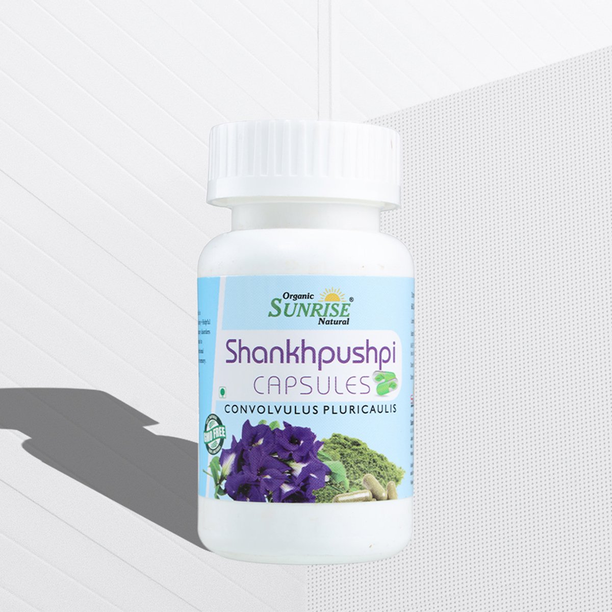 Shankhpushpi Capsules – Memory, Focus & Stress Support | Sunrise Agriland