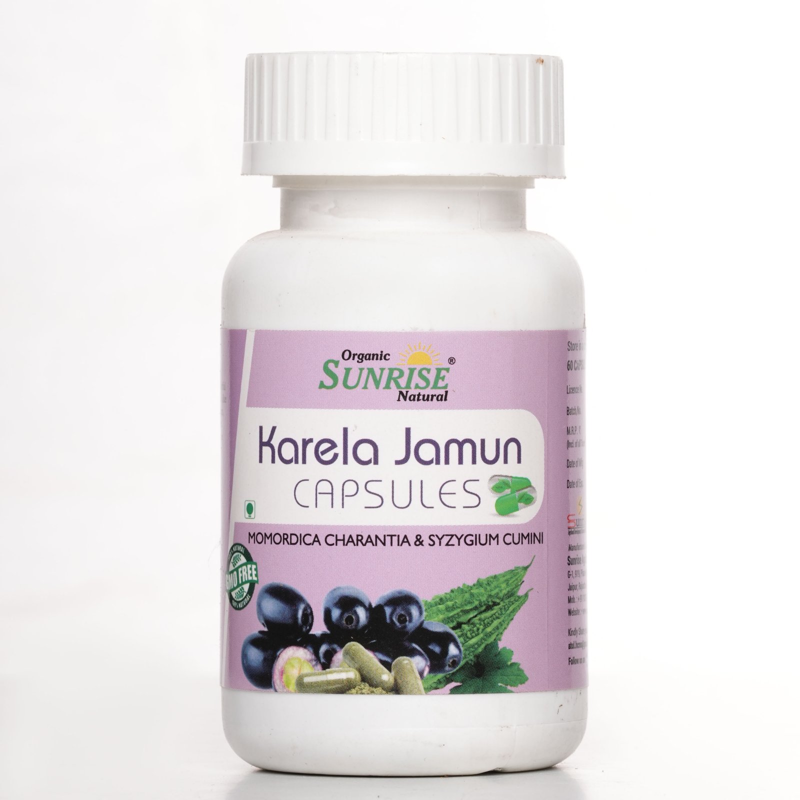 Jamun Karela Capsules – Blood Sugar Management & Glucose Support | Sunrise Agriland