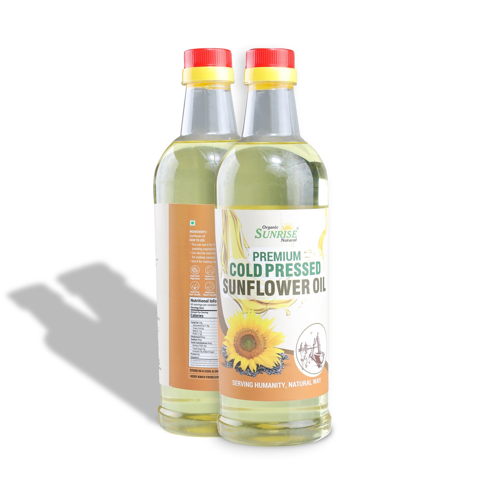 Cold Pressed Sunflower Oil – Light, Healthy & Heart-Friendly Cooking Oil | Sunrise Agriland