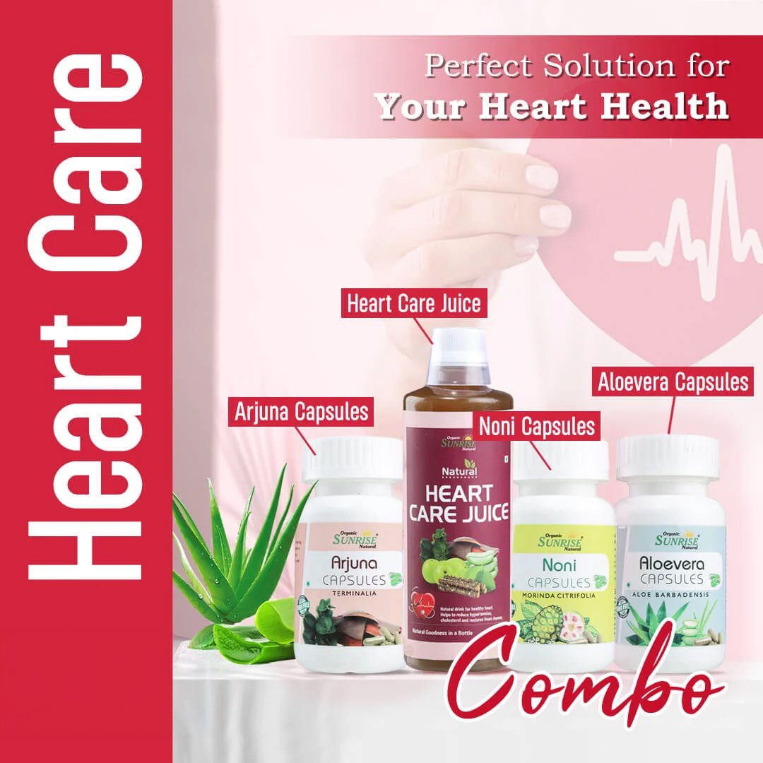 Heart Care Kit – Natural Cholesterol & Heart Health Support | Sunrise Agriland