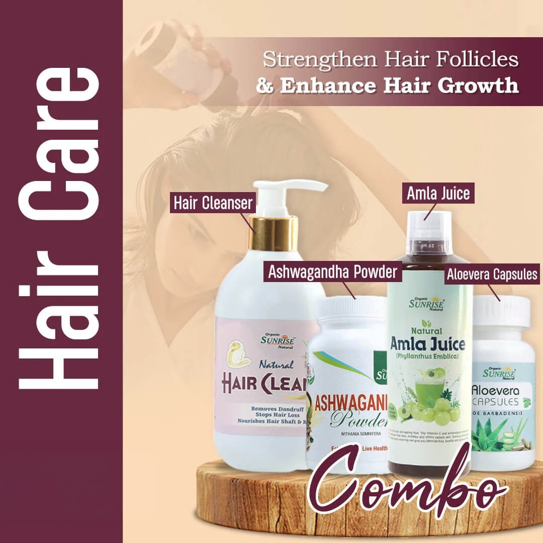 Hair Care Kit – Hair Growth & Scalp Nourishment Support | Sunrise Agriland