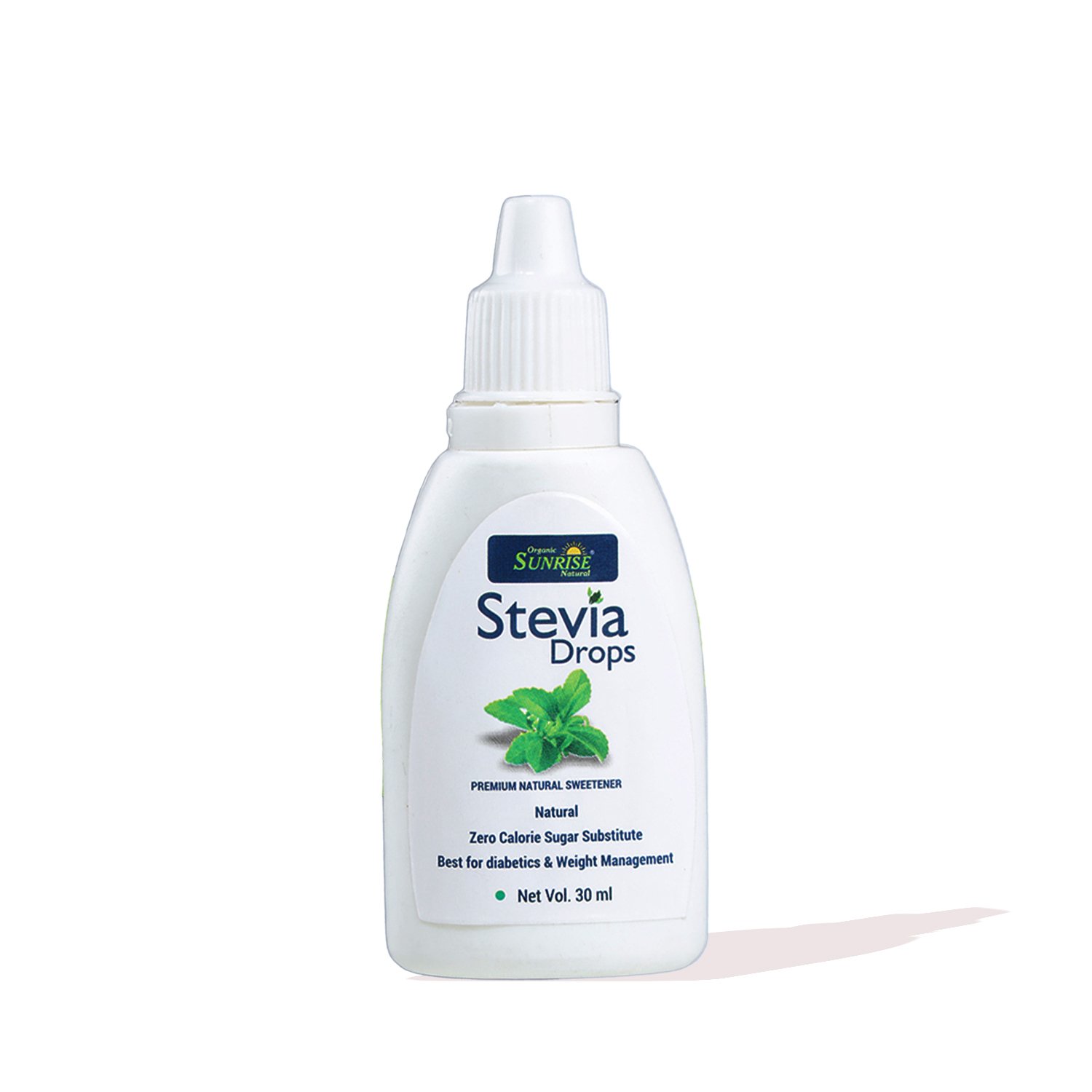Stevia Drops – Liquid Natural Sugar Substitute for Weight Management & Blood Sugar Support | Sunrise