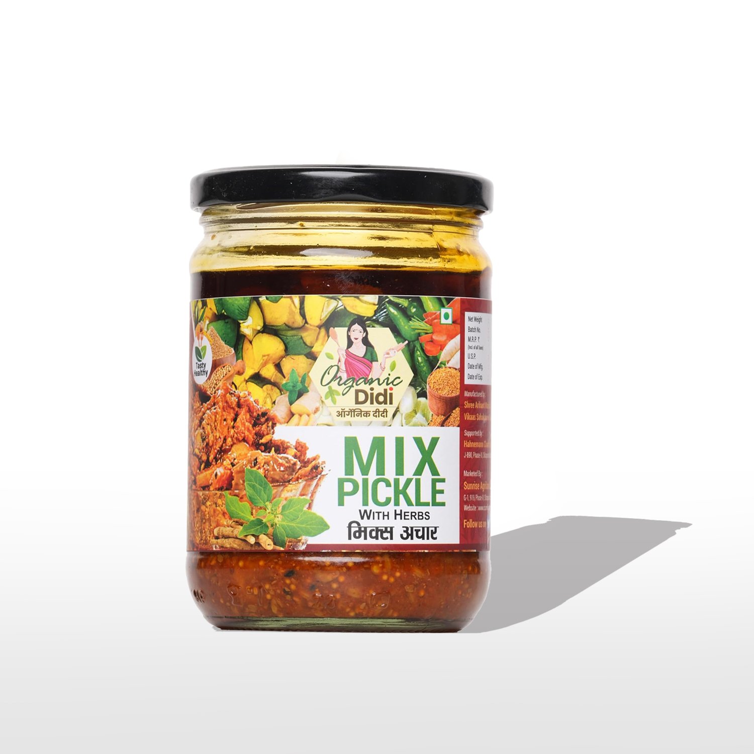 Mix Pickle with Herbs – 100 Natural & Traditional Taste | Sunrise Agriland