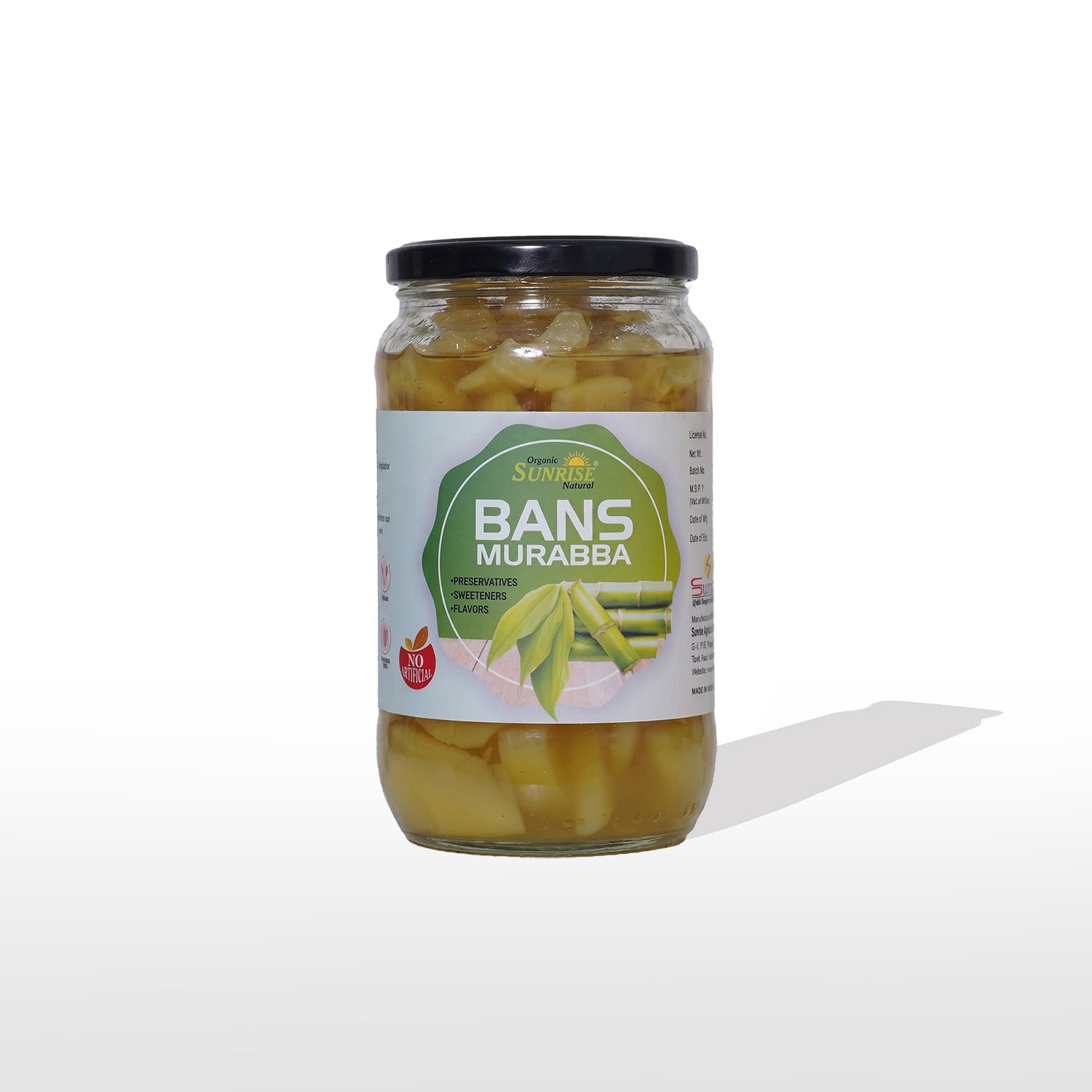 Bans Murabba – Natural Bamboo Shoot Preserve for Bone Strength & Wellness | Sunrise Agriland