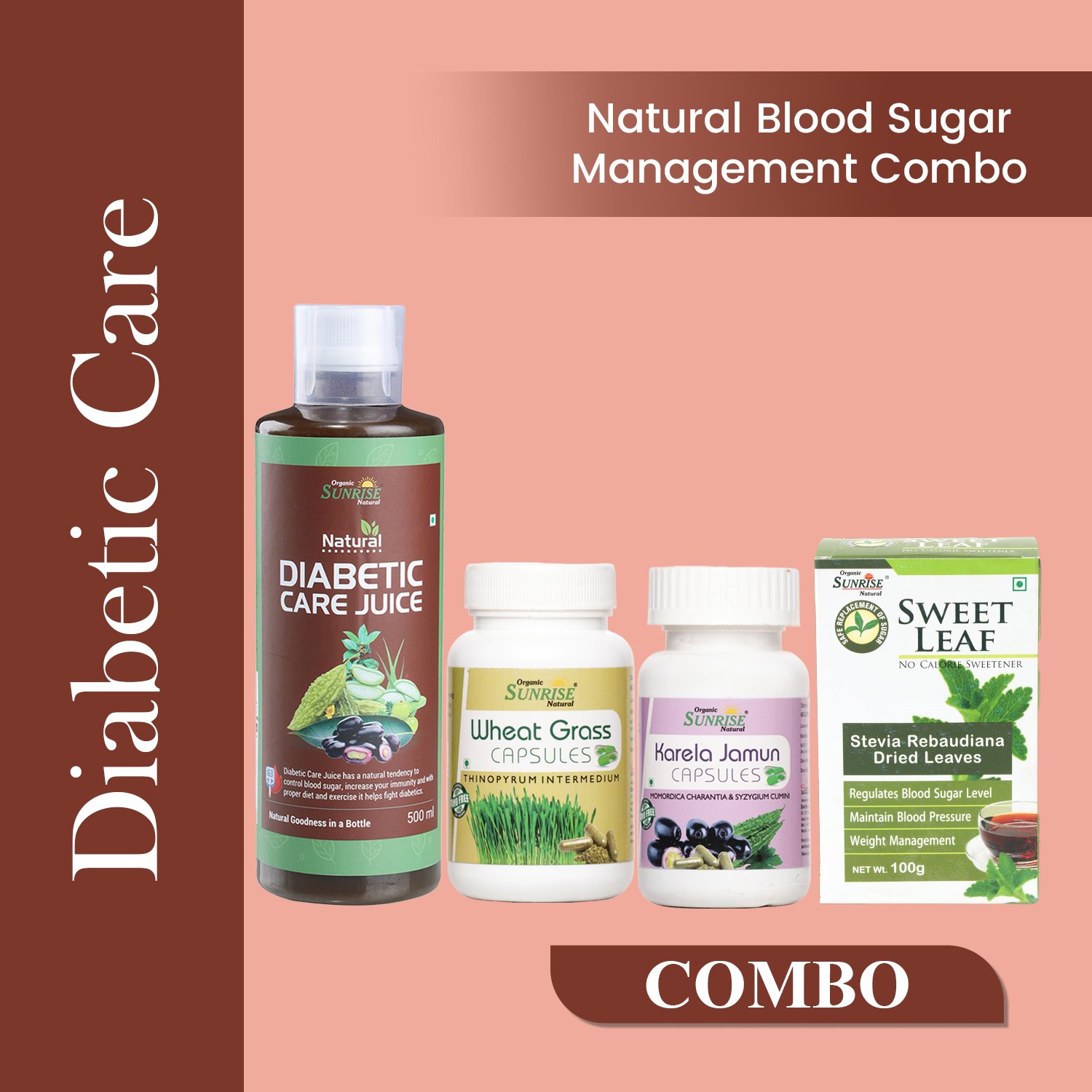 Diabetic Care Kit – Natural Blood Sugar Management Combo | Sunrise Agriland
