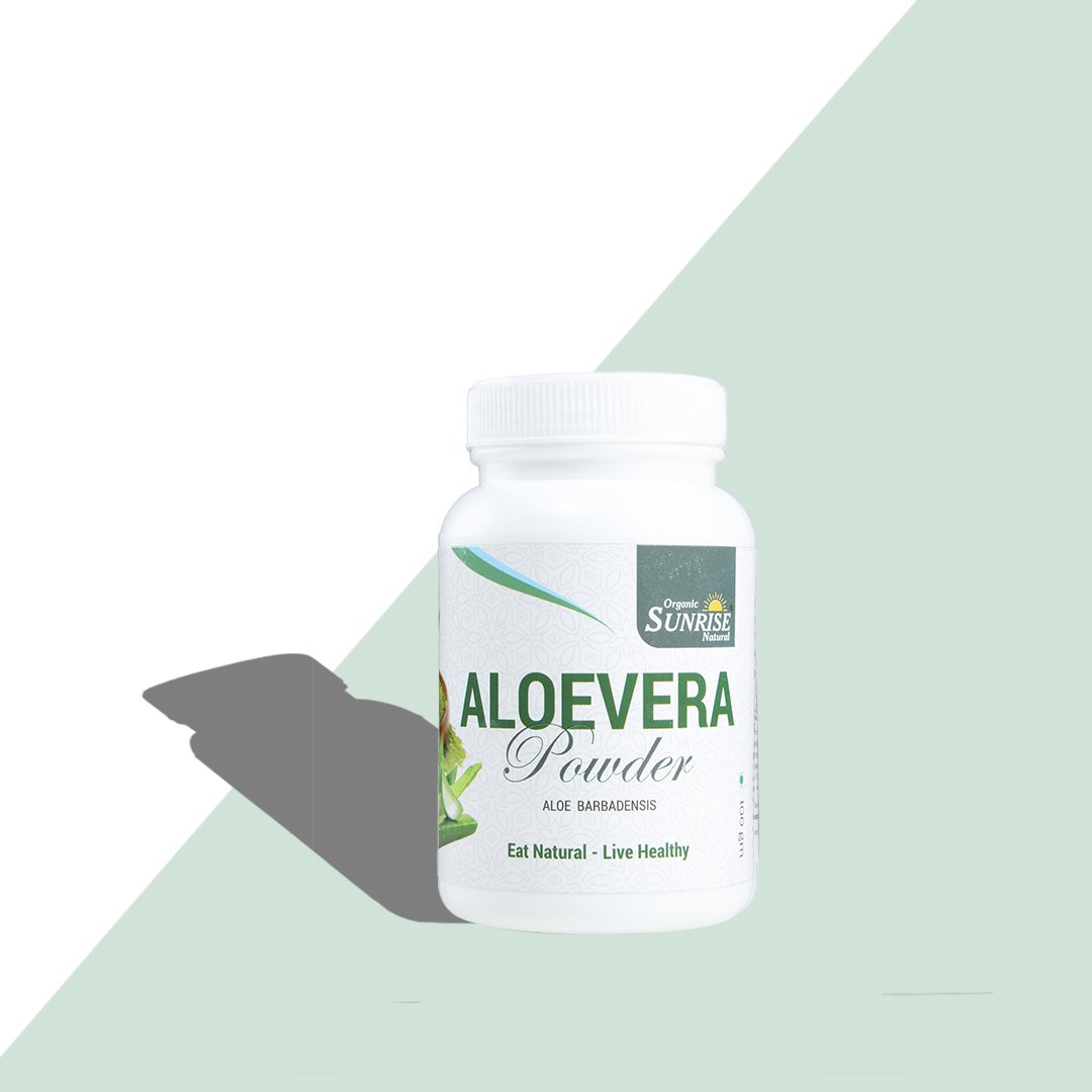 Aloe Vera Powder – Natural Detox, Skin Glow & Hair Care Superfood | Sunrise Agriland