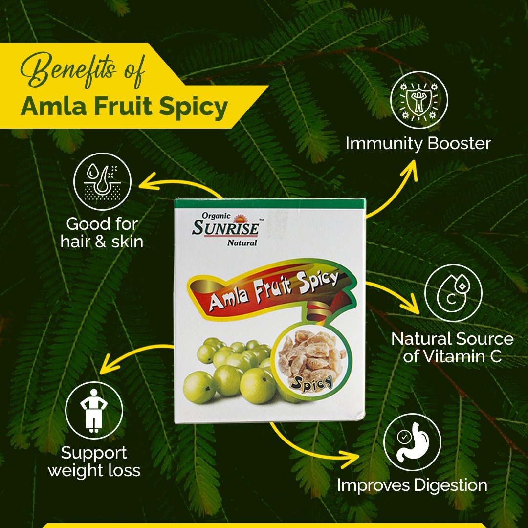 Amla Fruit Spicy Candy – Chatpata Healthy Snack for Digestion & Immunity | Sunrise Agriland