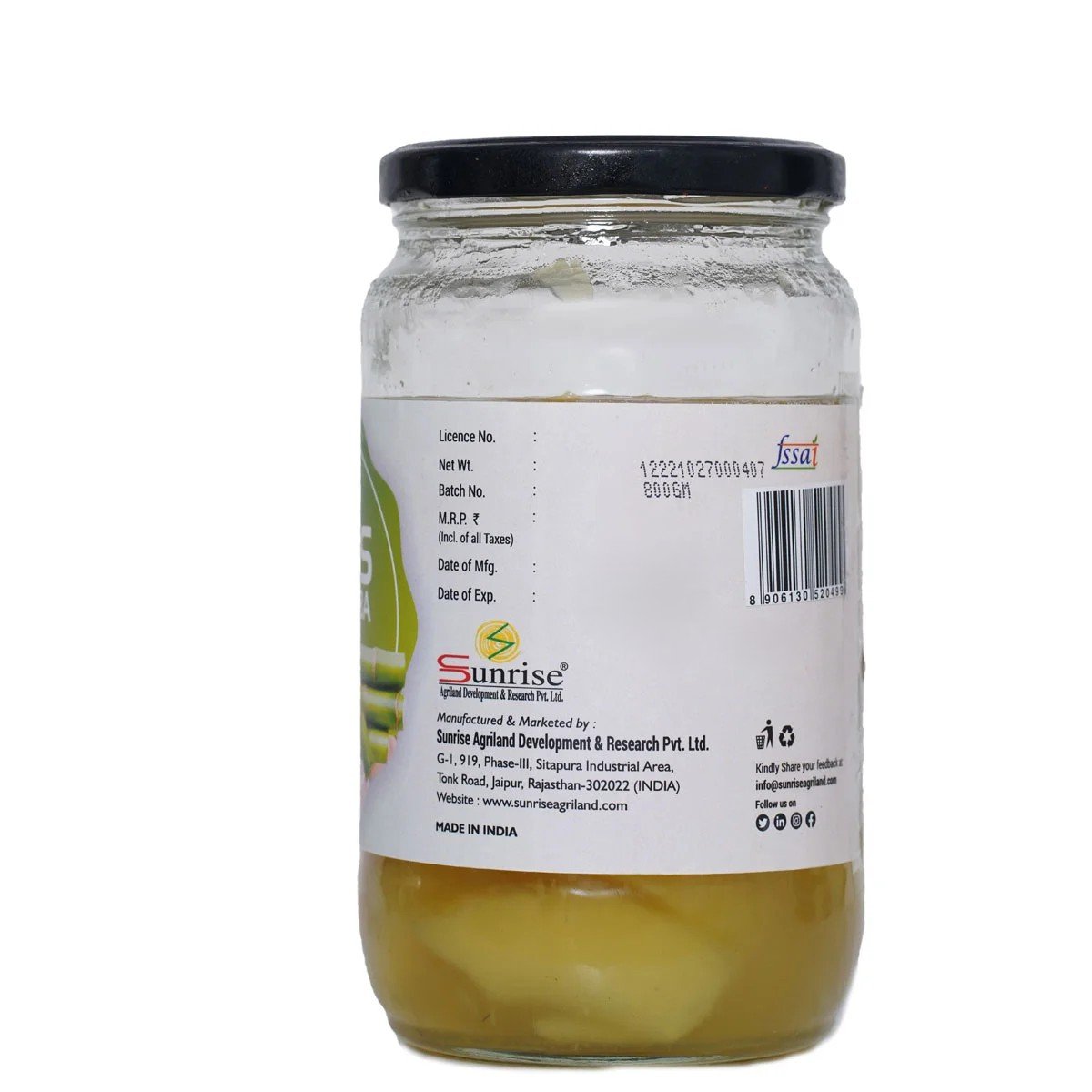Bans Murabba – Natural Bamboo Shoot Preserve for Bone Strength & Wellness | Sunrise Agriland