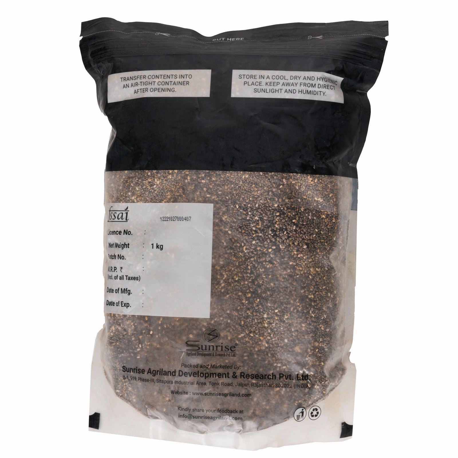 Chia Seeds – Natural Superfood for Daily Nutrition | Sunrise Agriland
