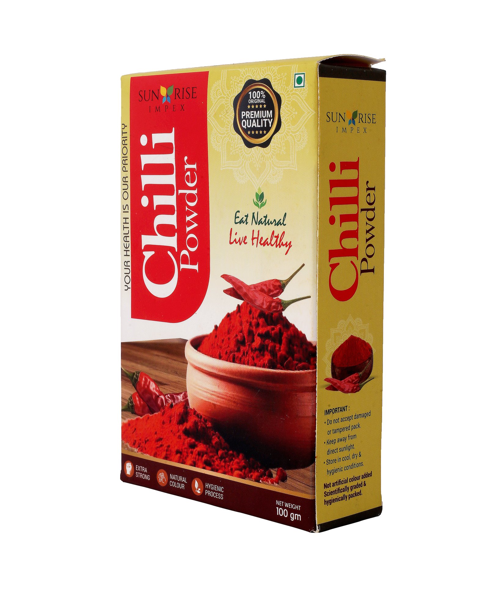 Chilli Powder – Pure & Authentic Red Mirch Powder | Sunrise Agriland
