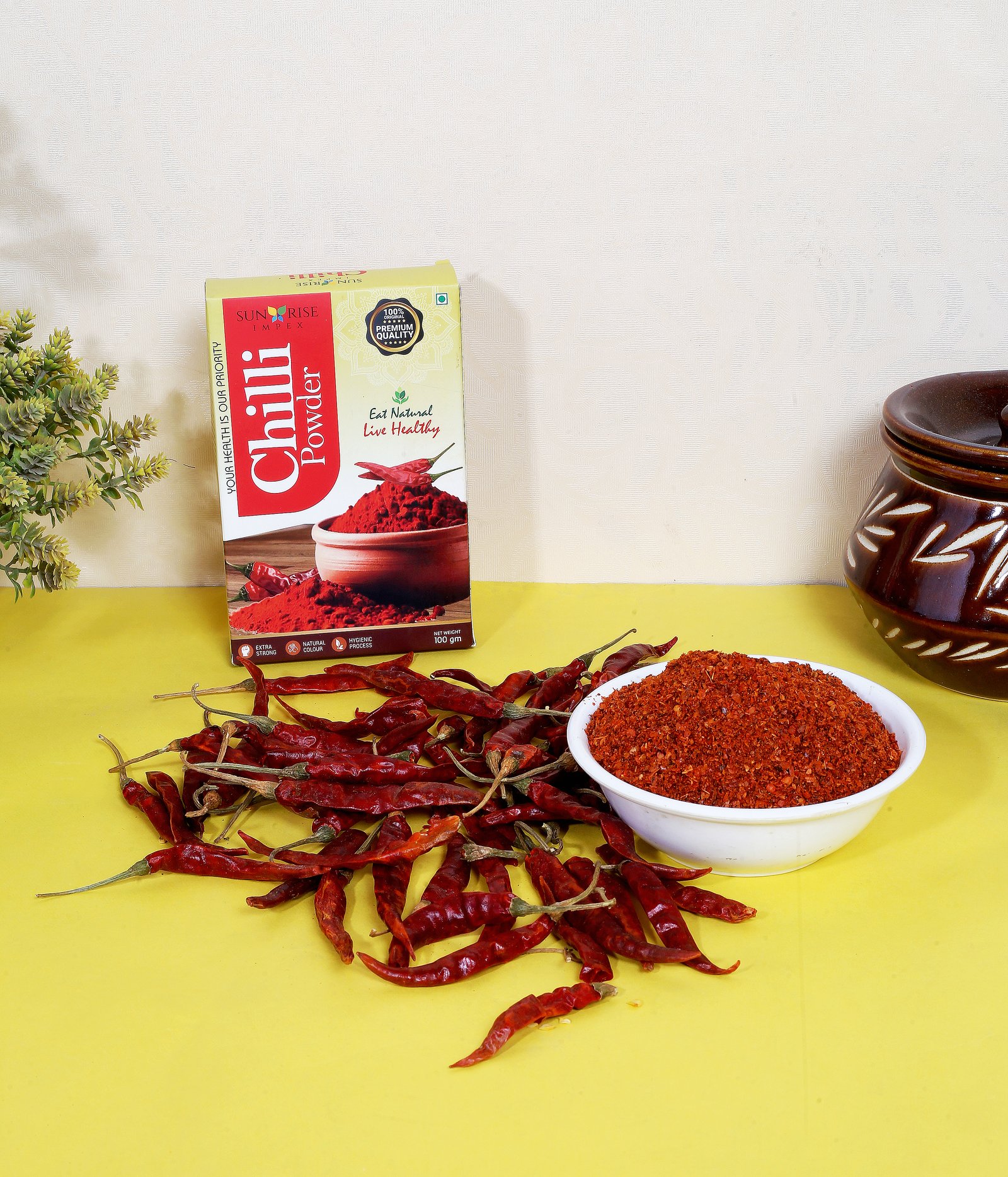 Chilli Powder – Pure & Authentic Red Mirch Powder | Sunrise Agriland