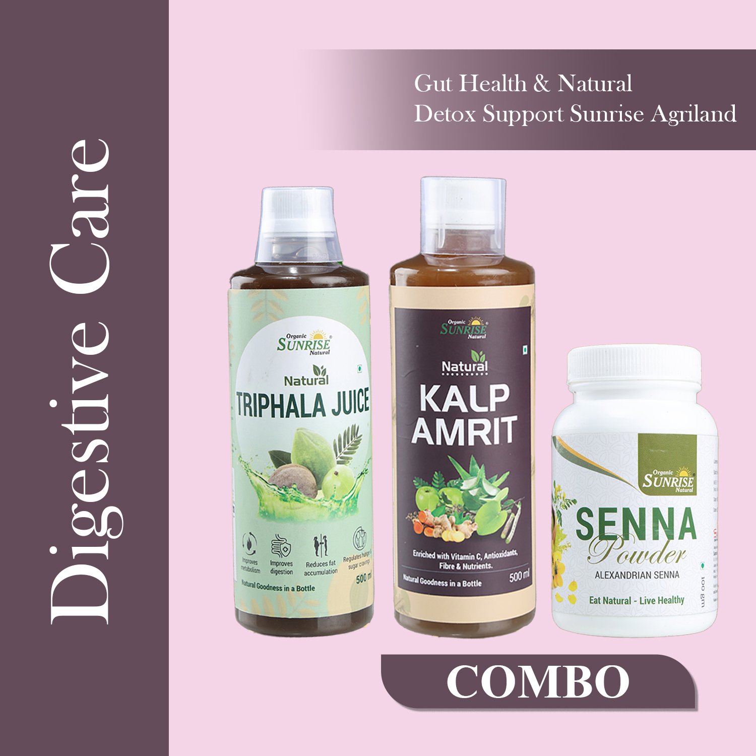 Digestive Care Kit – Gut Health & Natural Detox Support | Sunrise Agriland