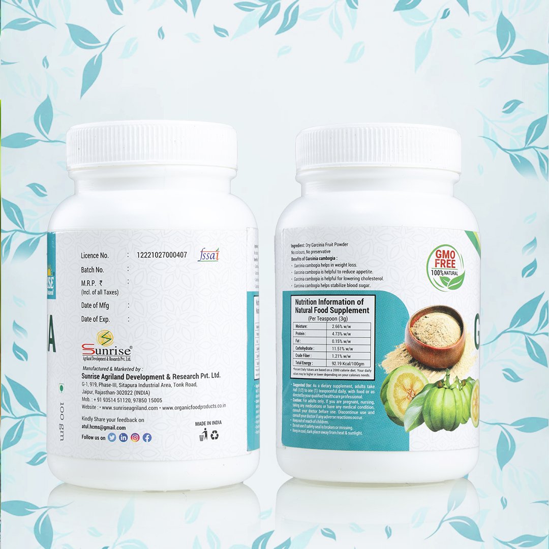 Garcinia Powder – Weight Management & Appetite Support | Sunrise Agriland