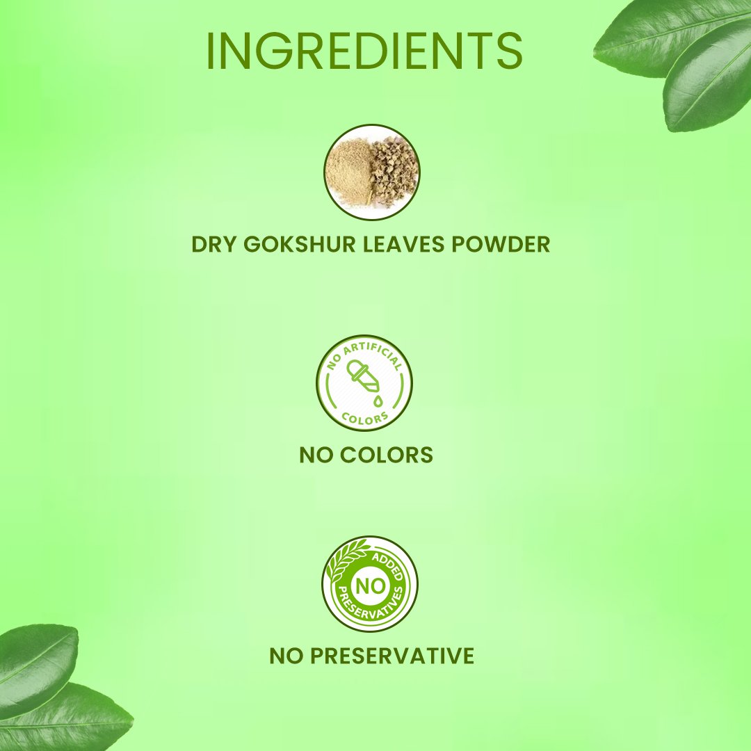 Gokshur Powder – Kidney & Urinary Wellness + Stamina Support | Sunrise Agriland