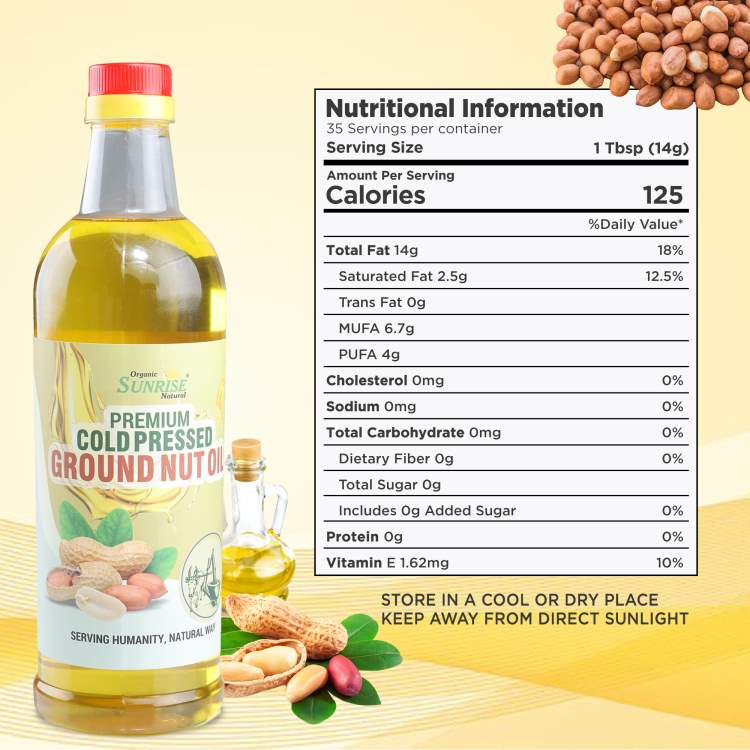 Ground nut oil