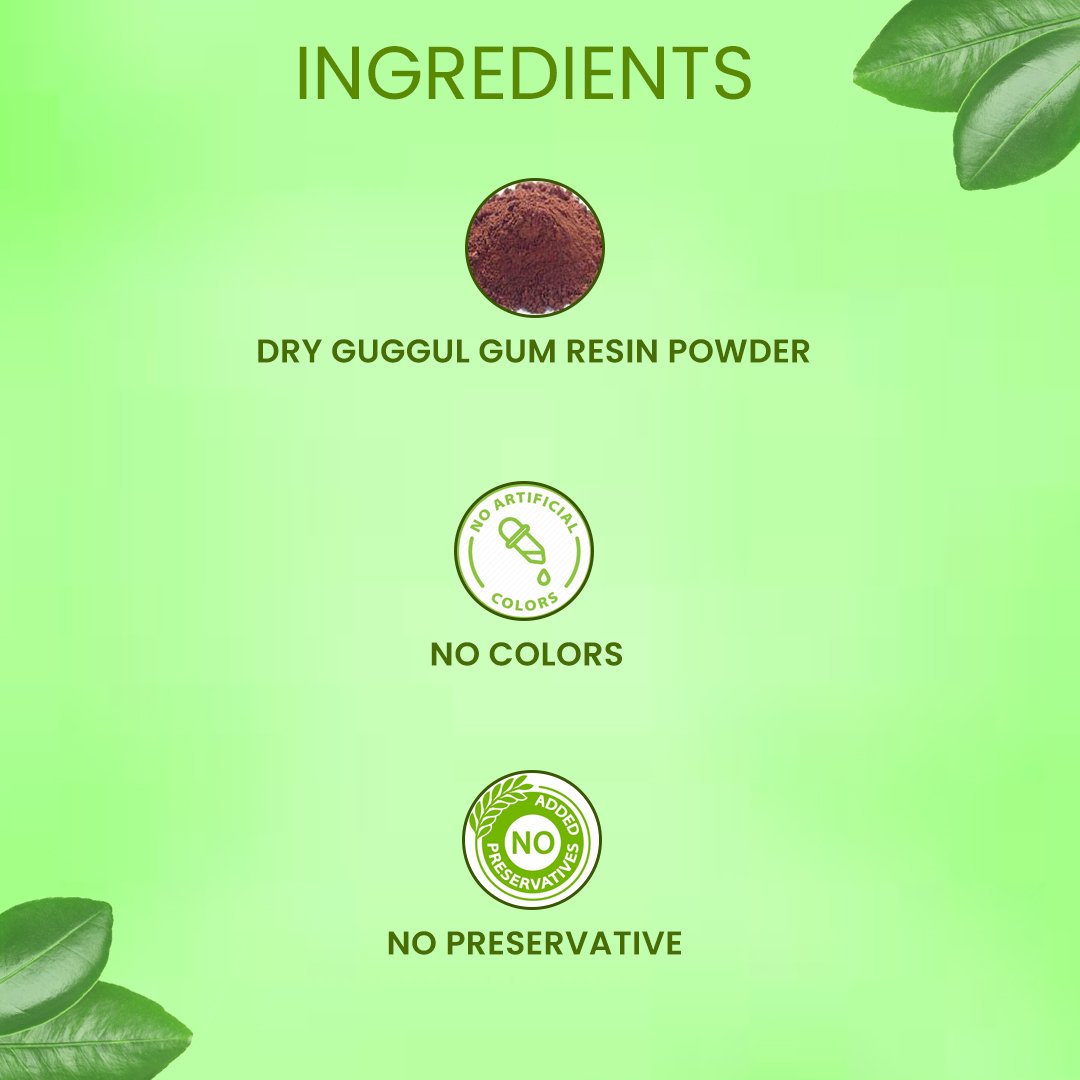 Guggul Powder – Ayurvedic Weight Loss, Joint Care & Cholesterol Support | Sunrise Agriland