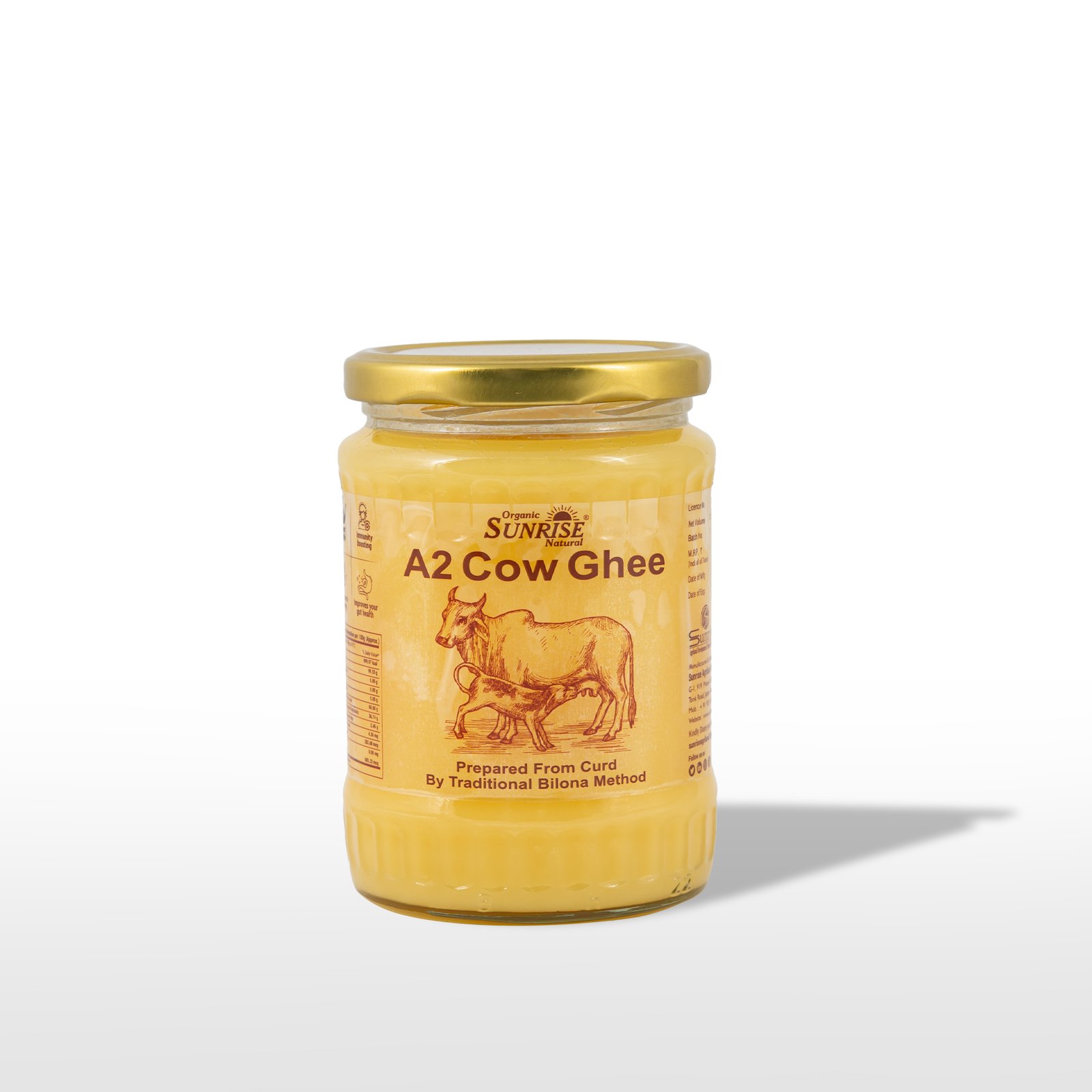 Healthy Kitchen Combo – Multi Grain Atta, Cold Pressed Groundnut Oil & A2 Cow Ghee | Sunrise Agrilan