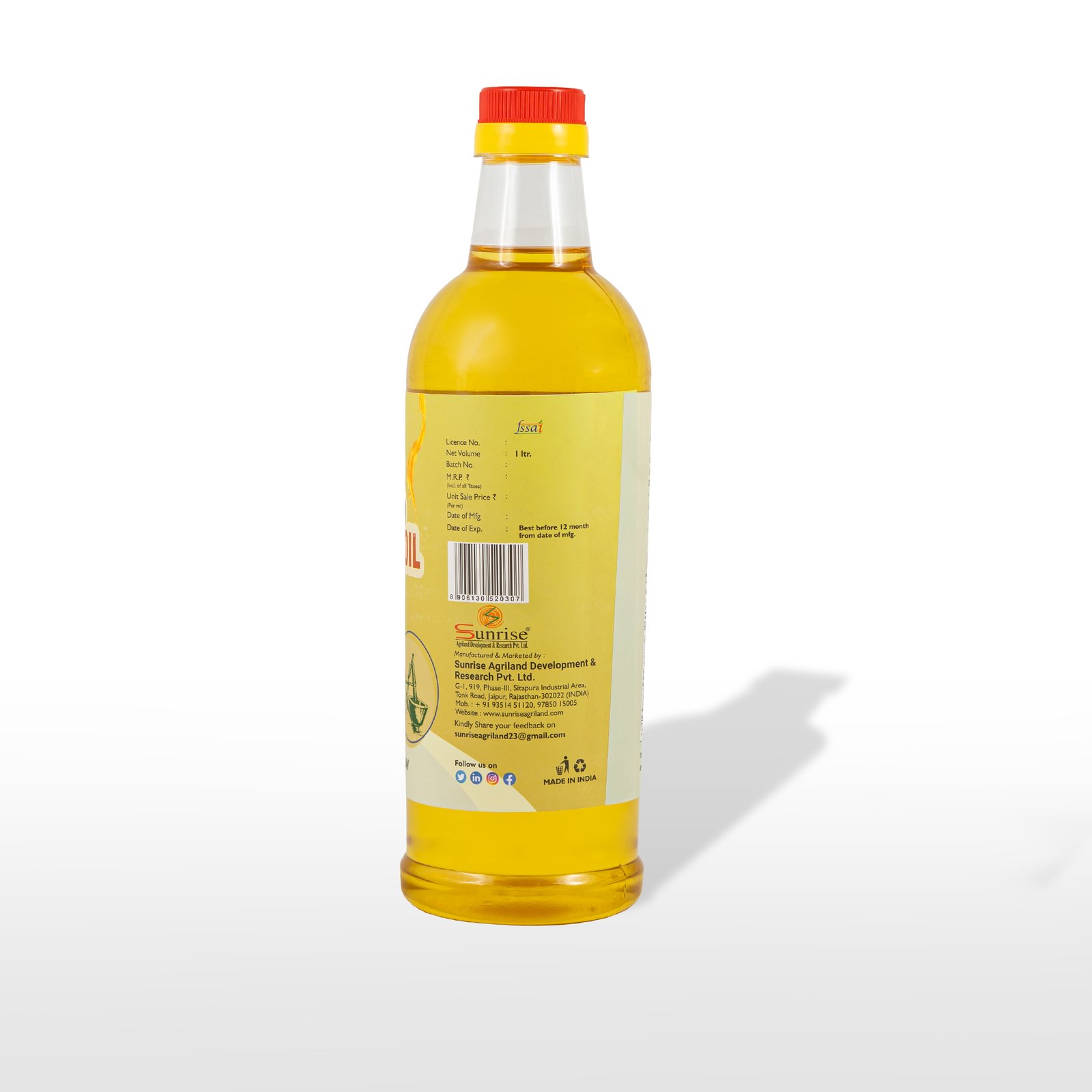 Healthy Kitchen Combo – Multi Grain Atta, Cold Pressed Groundnut Oil & A2 Cow Ghee | Sunrise Agrilan