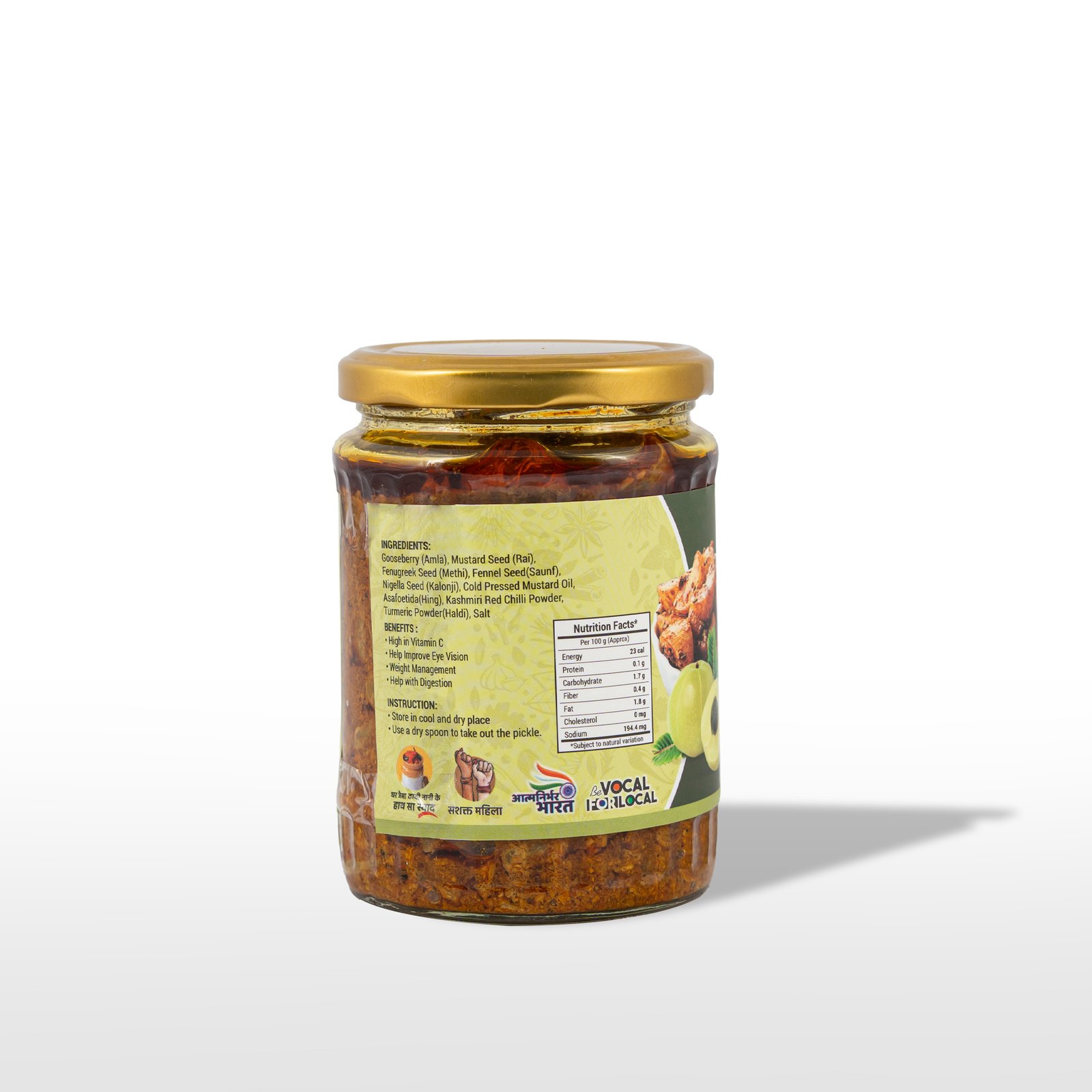 Healthy Pickle Combo – Karela Pickle, Amla Pickle & Garlic Pickle | Sunrise Agriland