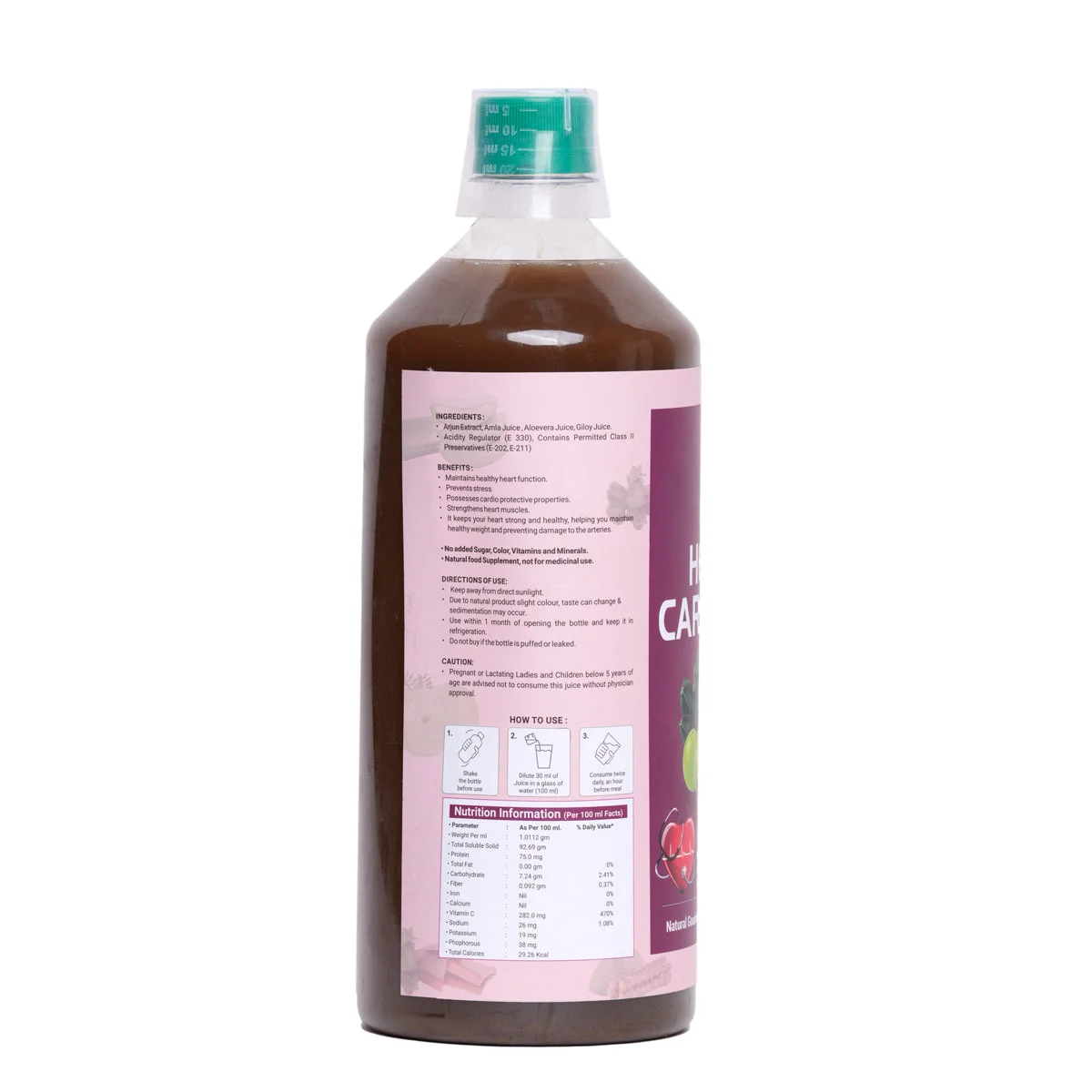 Heart Care Juice – Ayurvedic Heart Health & Cholesterol Support Drink | Sunrise Agriland