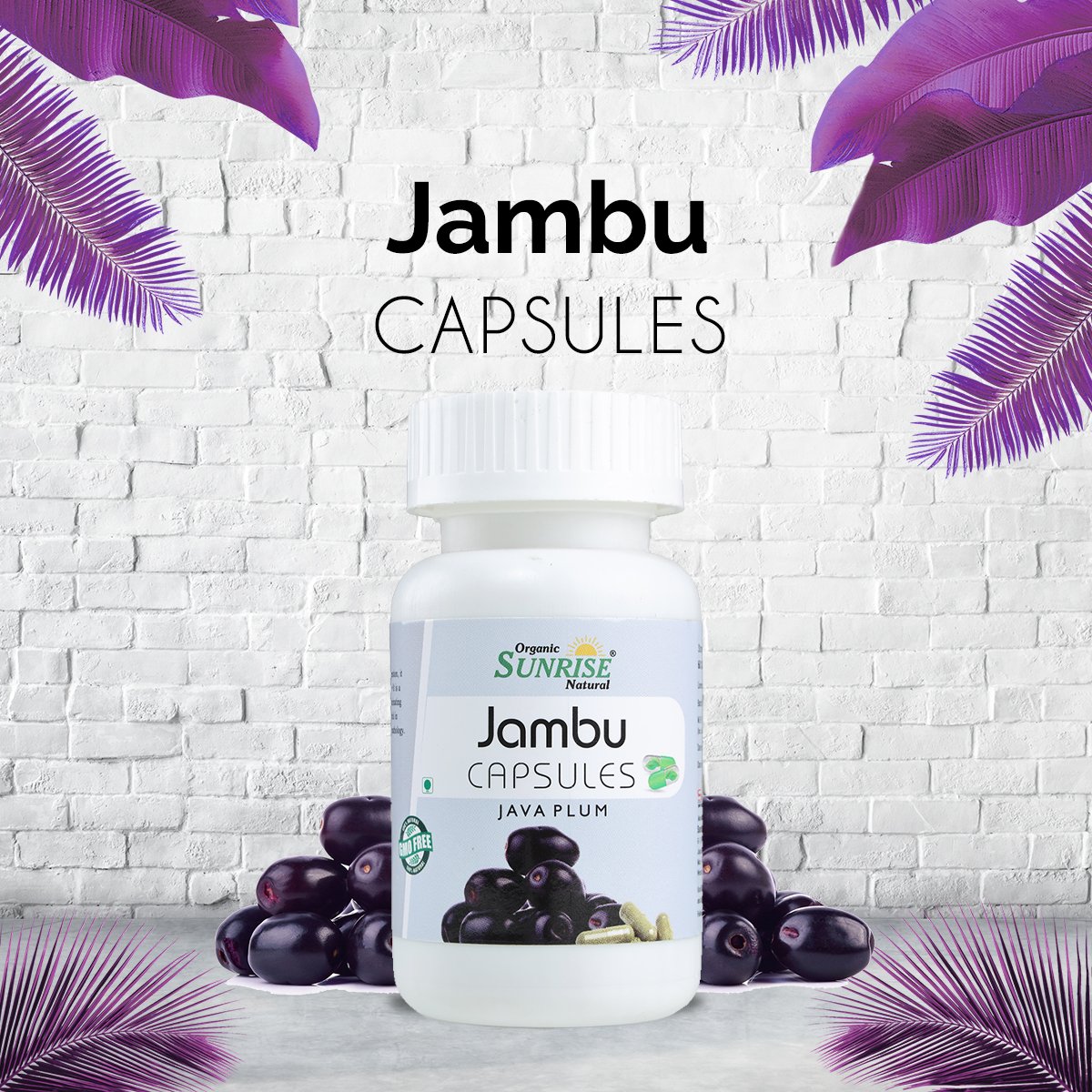 Jamun Capsules – Blood Sugar Management & Digestive Support | Sunrise Agriland
