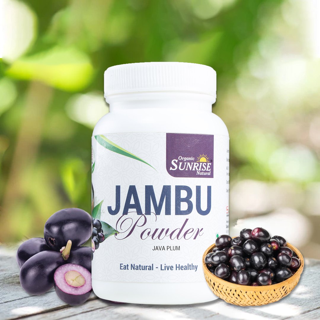 Jamun Powder – Sugar Balance, Digestion & Metabolism Support | Sunrise Agriland