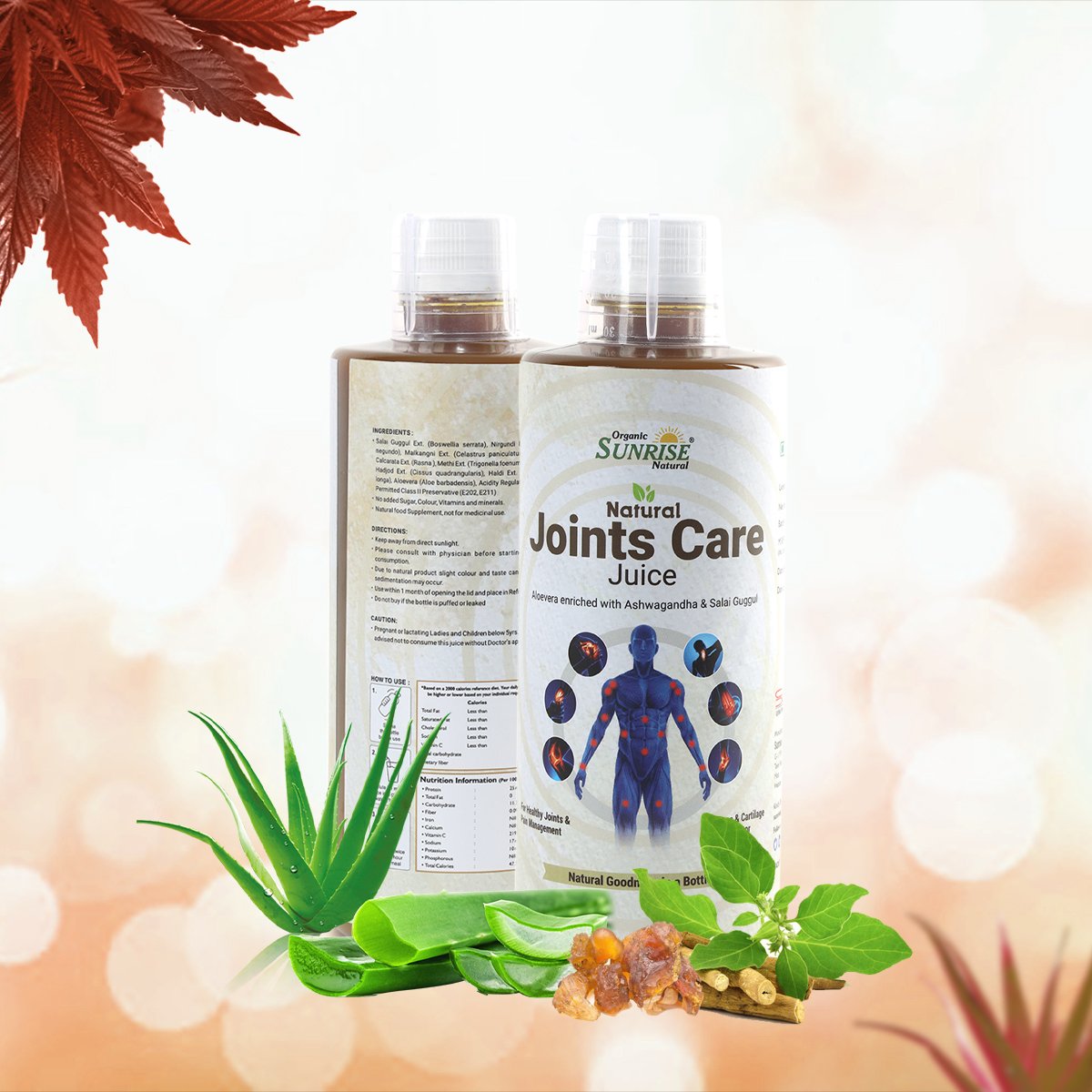 Joint Care Juice – Ayurvedic Joint Support & Bone Strength Drink for Pain Relief | Sunrise Agriland