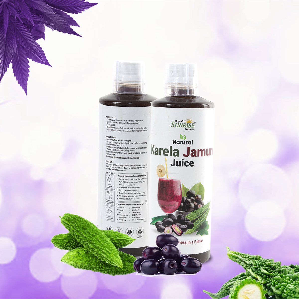 Karela Jamun Juice – Natural Blood Sugar Support & Diabetes Care Drink | Sunrise Agriland