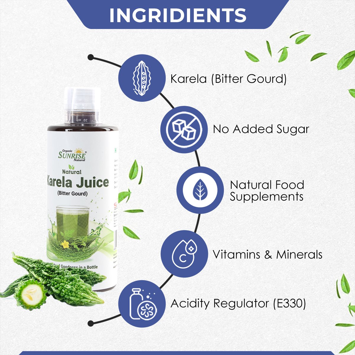 Karela Juice – Natural Blood Sugar Support Drink for Detox & Digestion | Sunrise Agriland