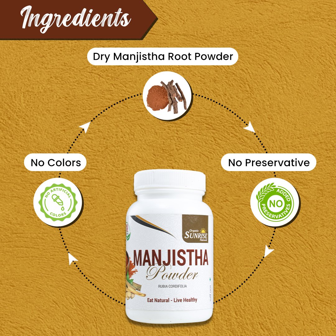 Manjistha Powder – Skin Detox, Glow & Acne Support | Sunrise Agriland