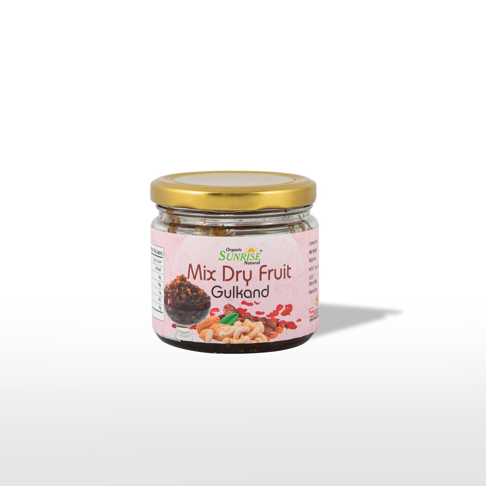 Mix Dry Fruit Gulkand – Traditional Rose & Dry Fruit Delight | Sunrise Agriland