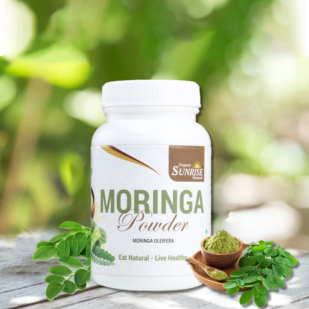 Moringa Powder – Ayurvedic Superfood for Energy, Immunity & Daily Nutrition | Sunrise Agriland