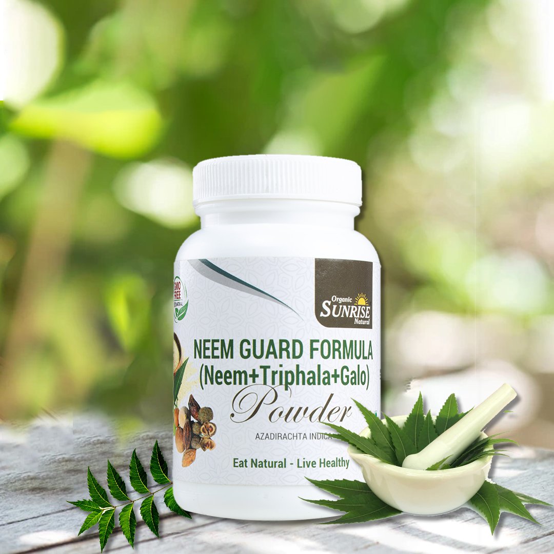 Neem Powder – Ayurvedic Blood Purifier, Skin Detox & Acne Care | Sunrise Agriland