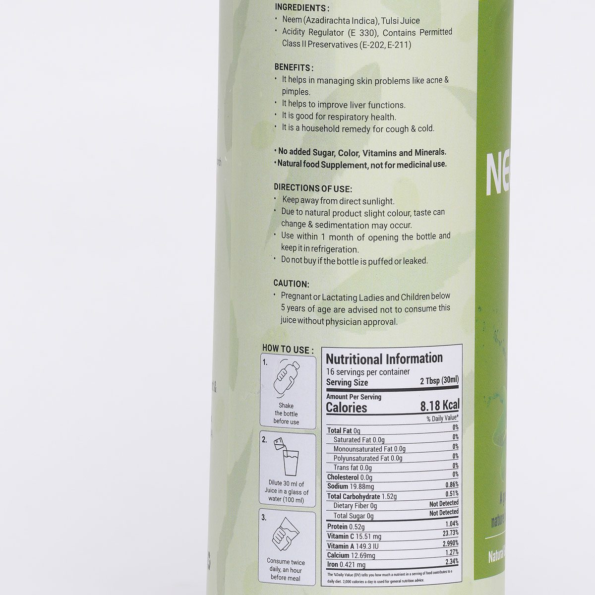 Neem Tulsi Juice