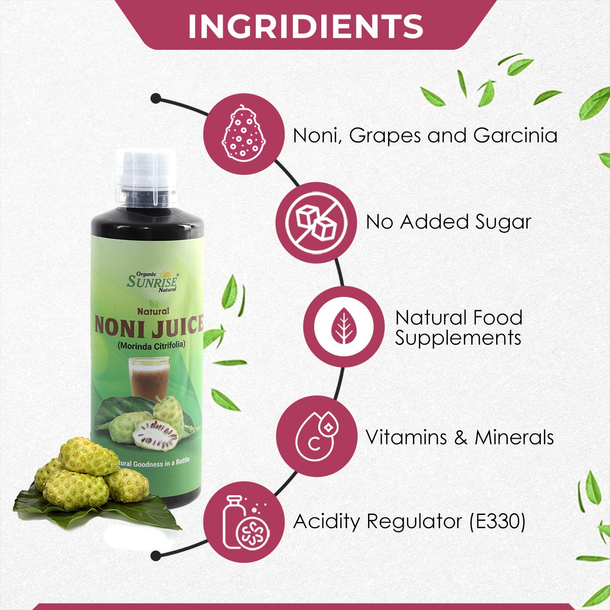 Noni Juice – Powerful Antioxidant Drink for Immunity, Energy & Wellness | Sunrise Agriland