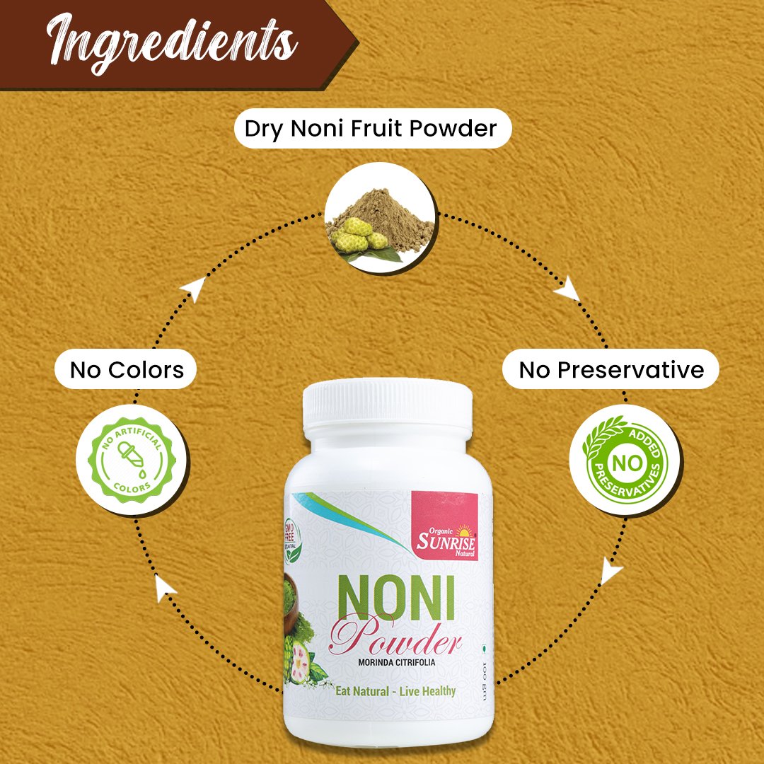 Noni Powder – Superfood Antioxidant, Immunity & Energy Support | Sunrise Agriland
