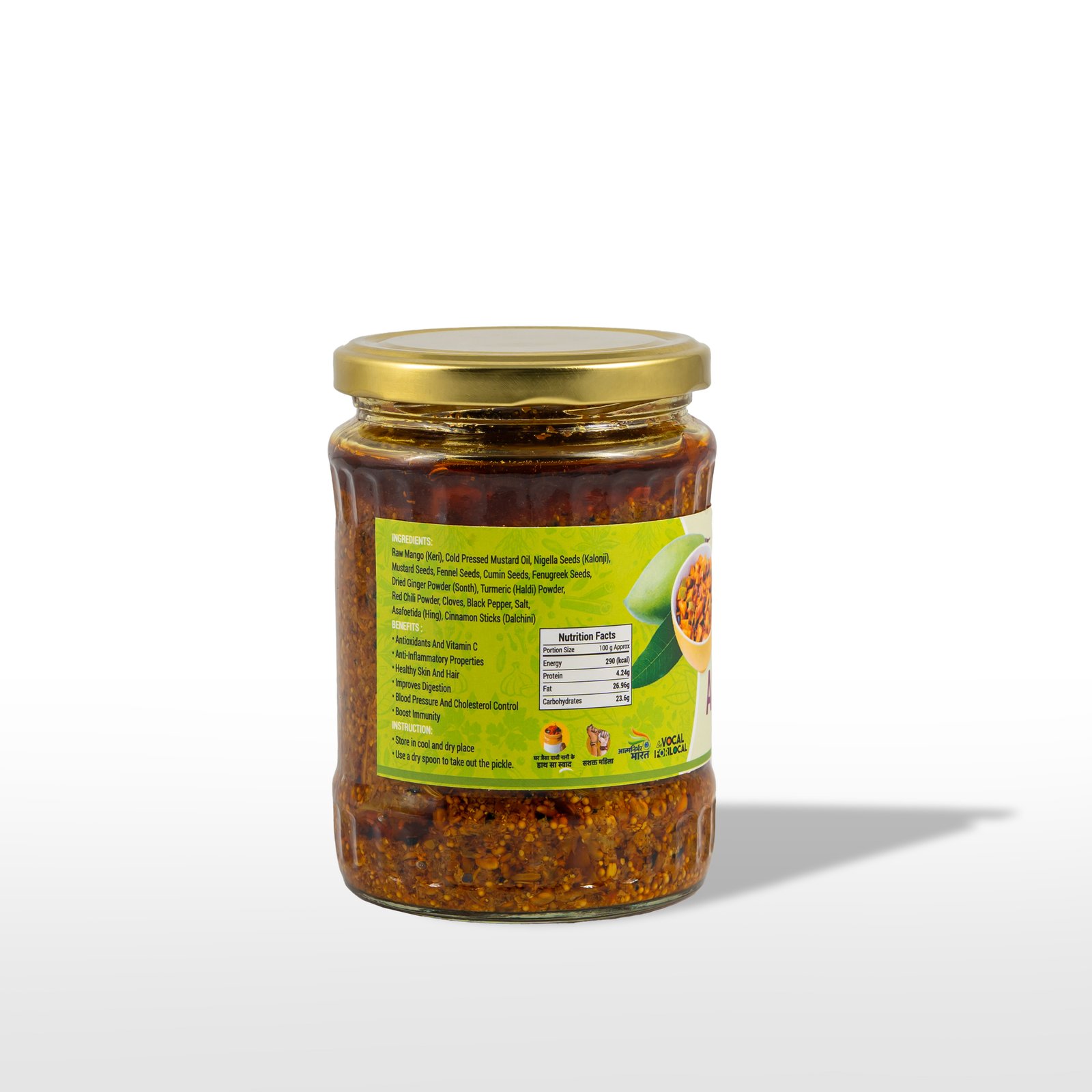 Rajasthani Pickle Combo – Leswa Pickle, Aam Pickle & Kair Pickle | Sunrise Agriland