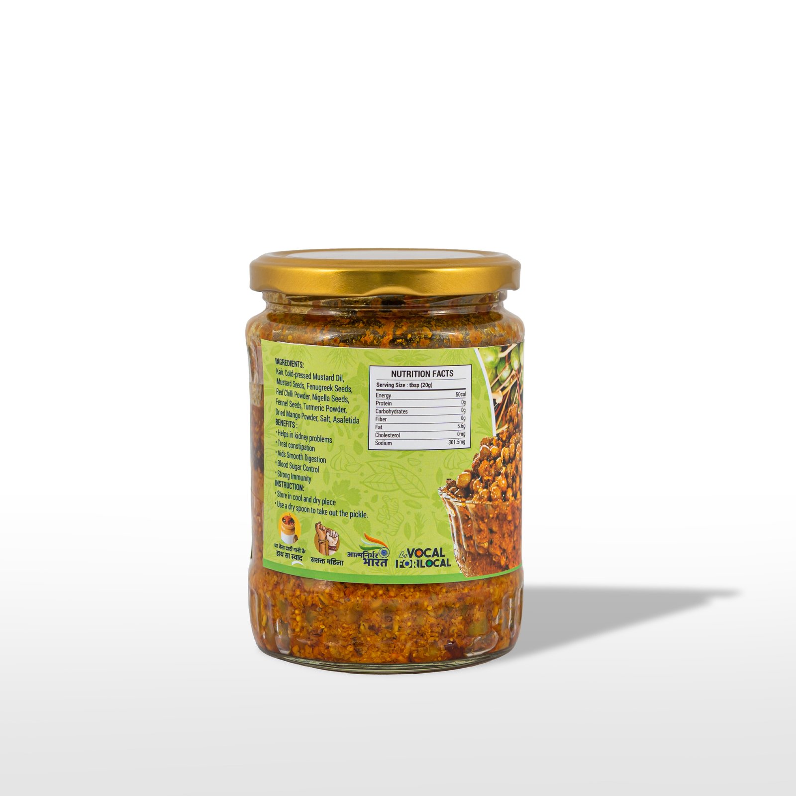 Rajasthani Pickle Combo – Leswa Pickle, Aam Pickle & Kair Pickle | Sunrise Agriland