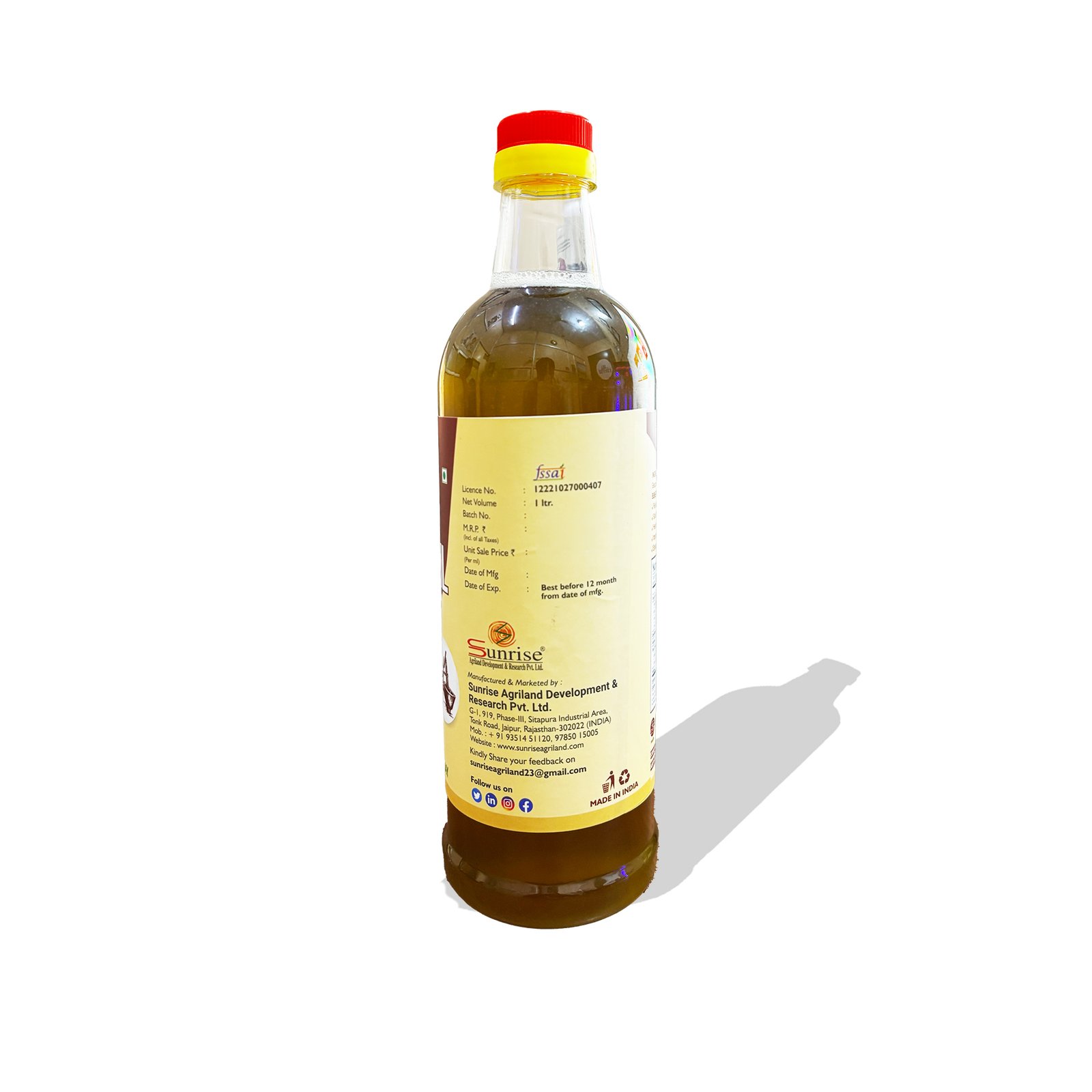 Sesame Oil – Pure & Natural Multipurpose Oil | Sunrise Agriland